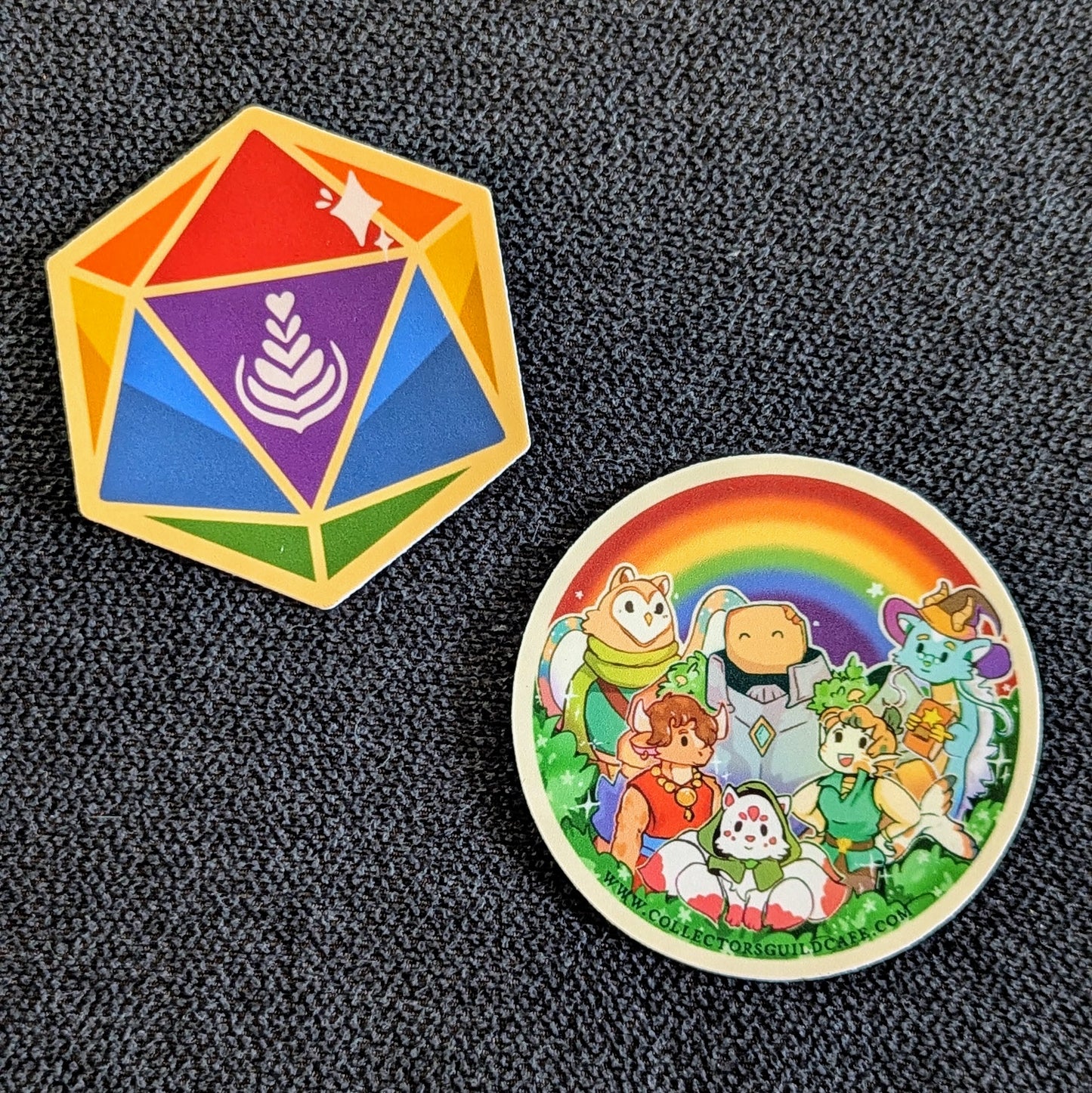 Collectors Guild Cafe 2025 Stickers - 9 Pack