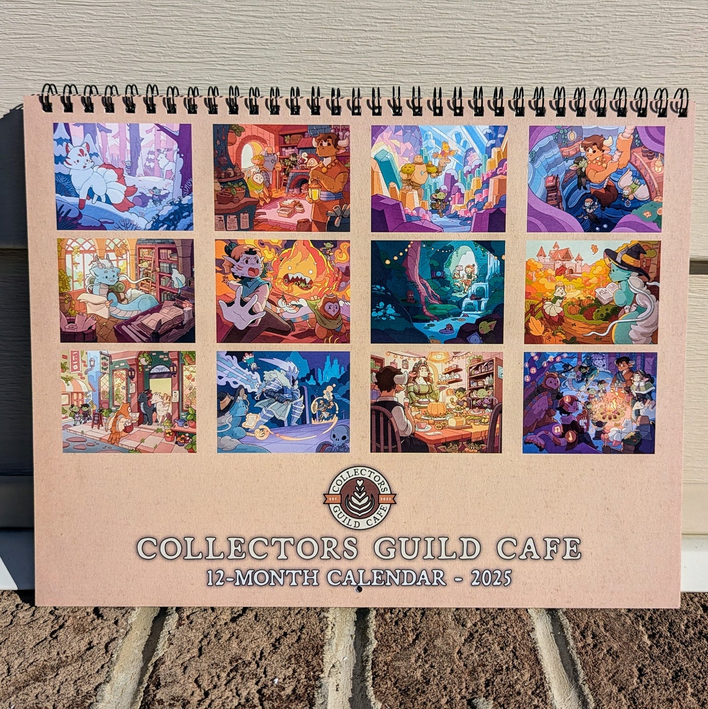 collectors guild cafe calendar for 2025