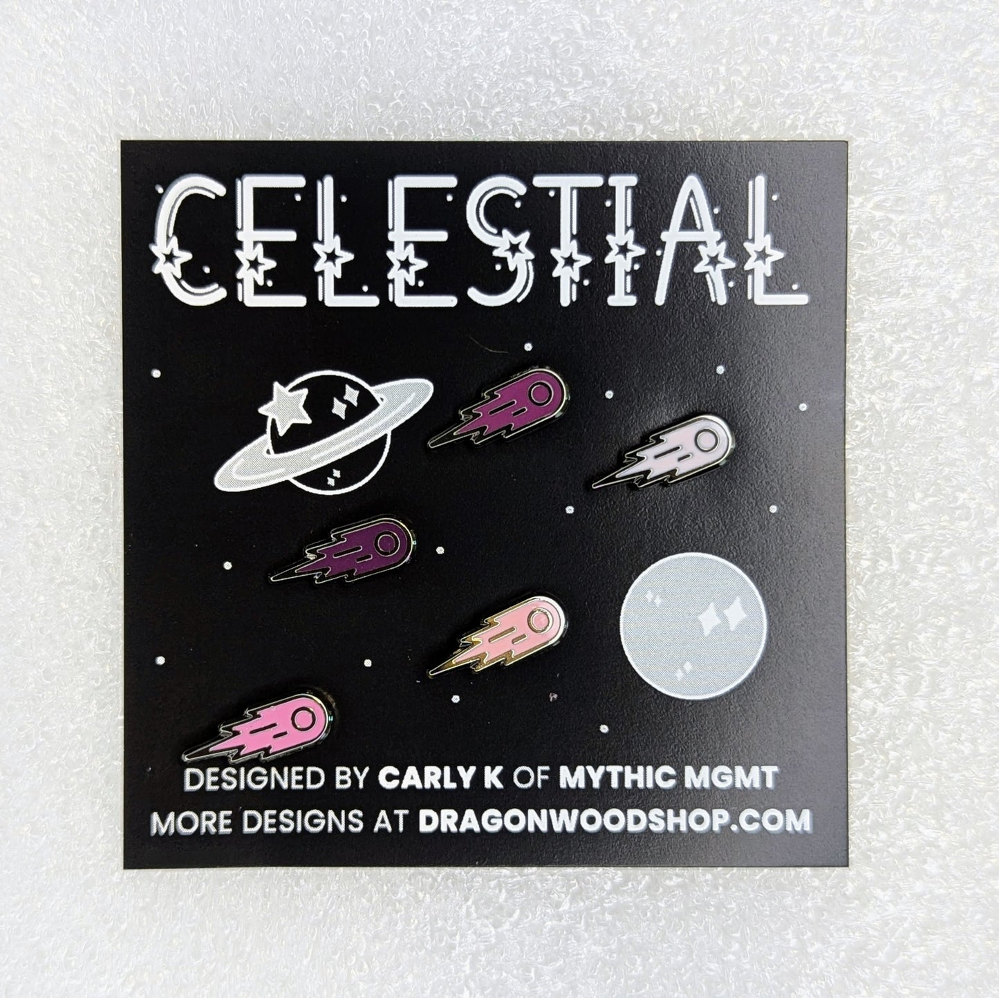 celestial by mythic mgmt llc enamel pin