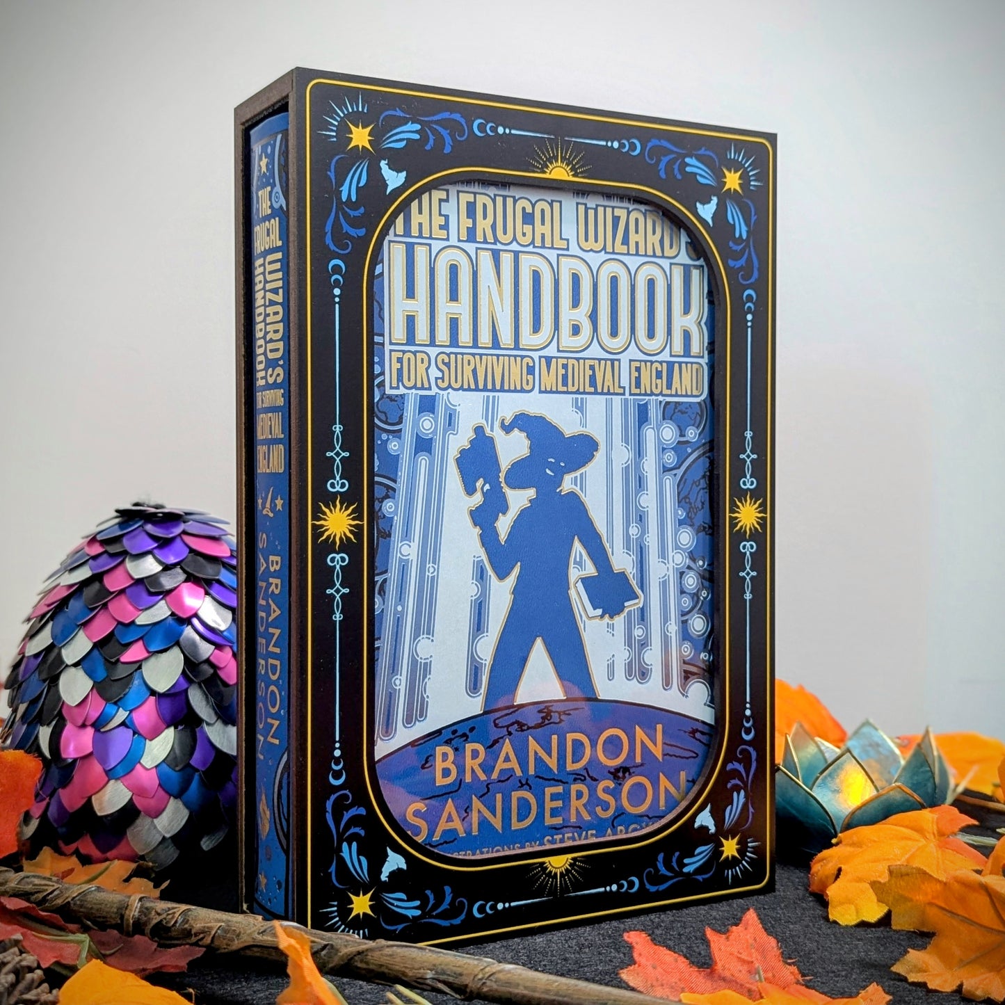 book display cases for brandon sanderson secret project books Tress Frugal Yumi Sunlit Man Emberdark