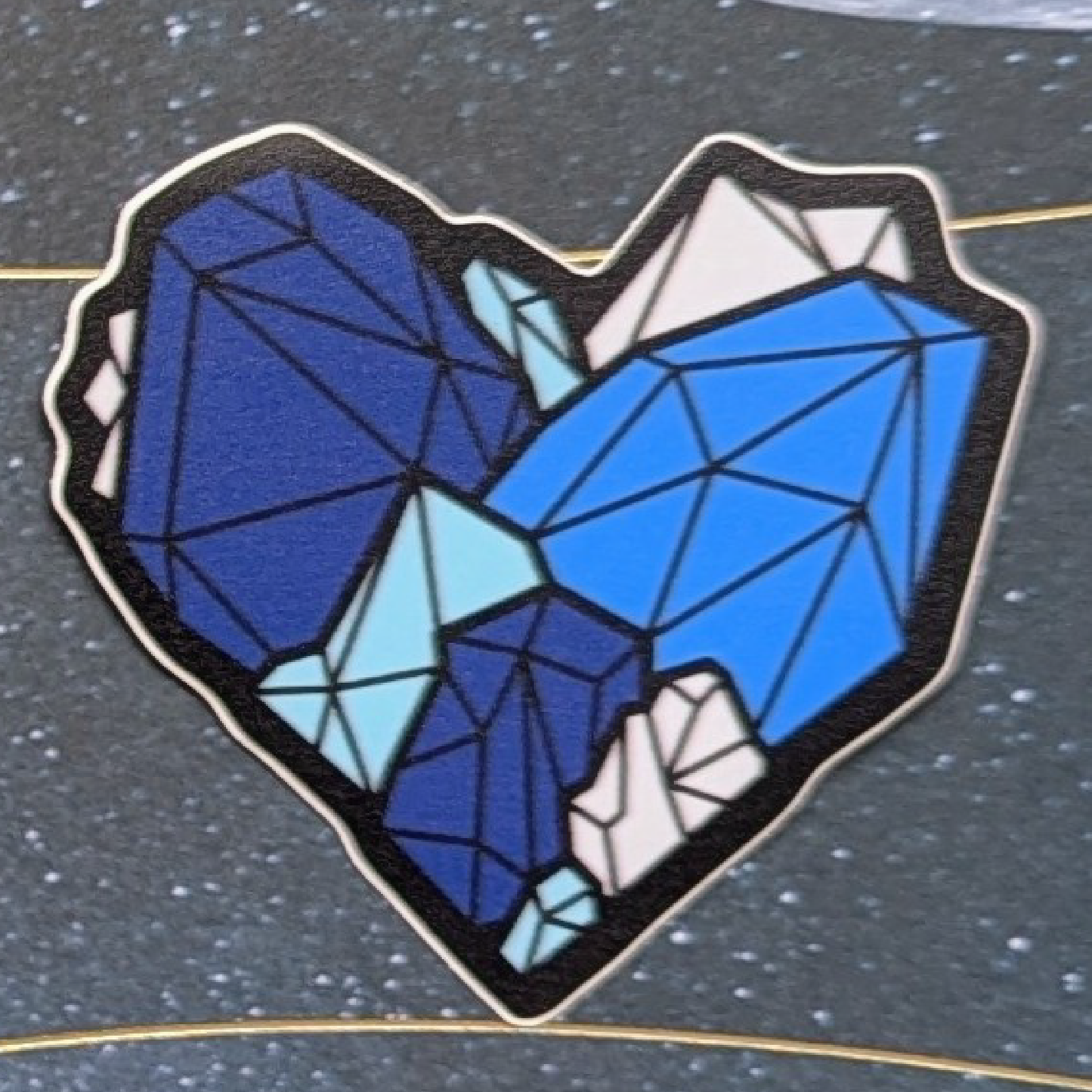 Gemheart Stickers - Singles or 10-pack