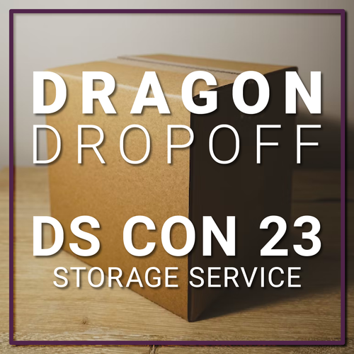 dragon dropoff storage service for brandon sanderson dragonsteel convention 2023