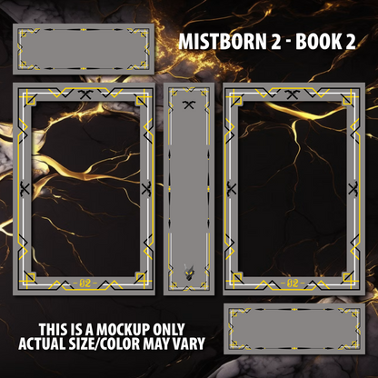 Book Slipcase Displays - Cosmere Leatherbounds