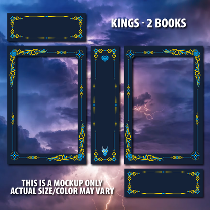 Book Slipcase Displays - Cosmere Leatherbounds