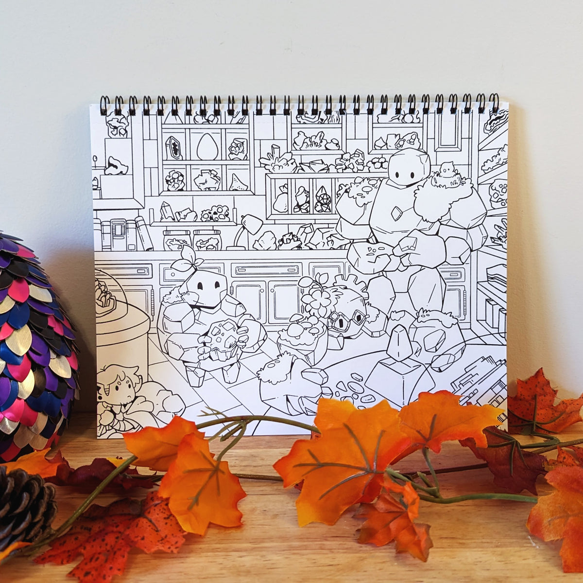 Collectors Coloring Collectors Guild Cafe 2024 Coloring Book – Dragon Woodshop