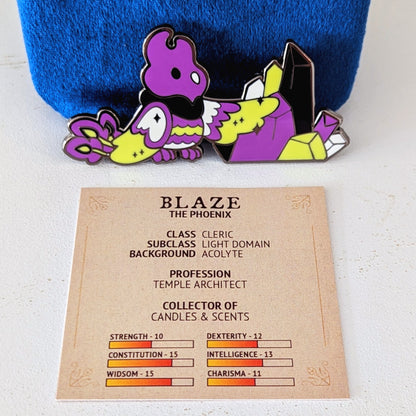 Collectors Guild Cafe Pin - Blaze & Pride Variants