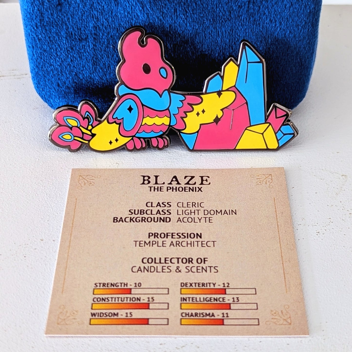 Collectors Guild Cafe Pin - Blaze & Pride Variants