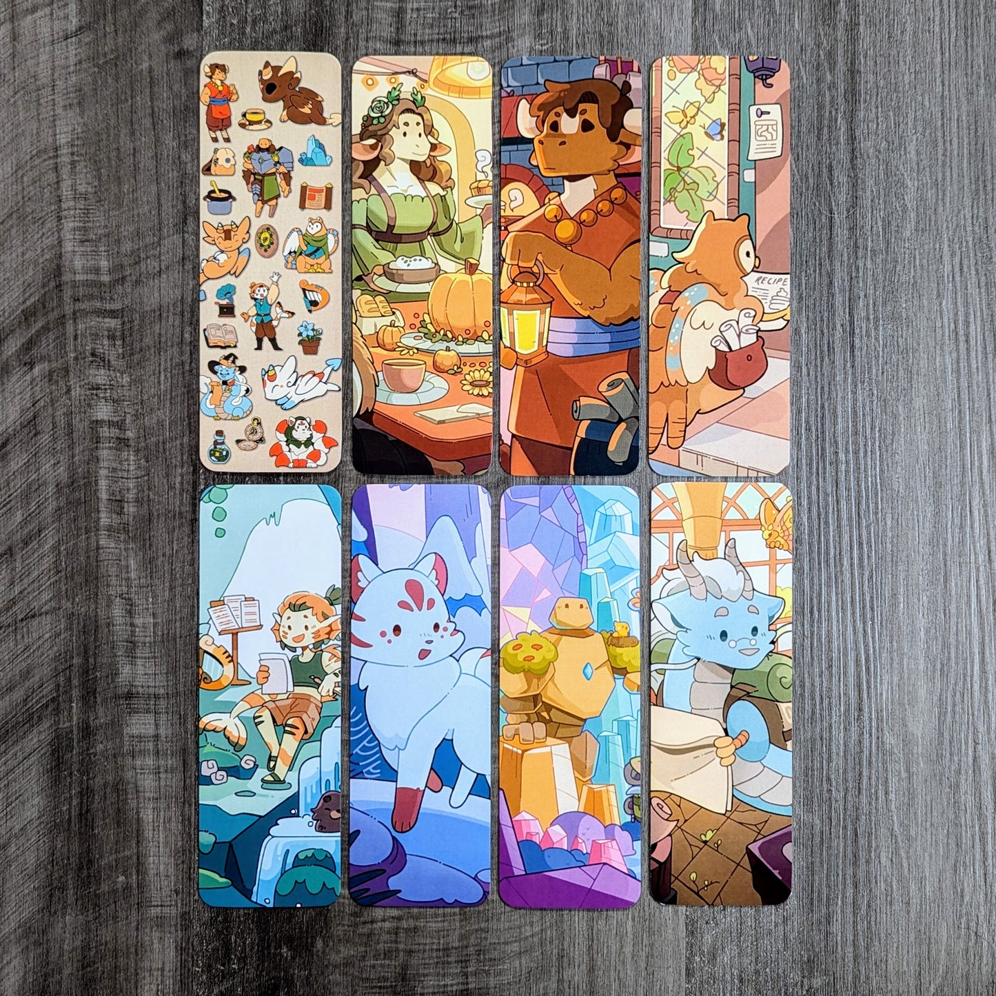 Collectors Guild Cafe 2025 Bookmarks - 7 Pack