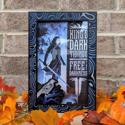 free the darkness kel kade wraithmarked edition special book display case