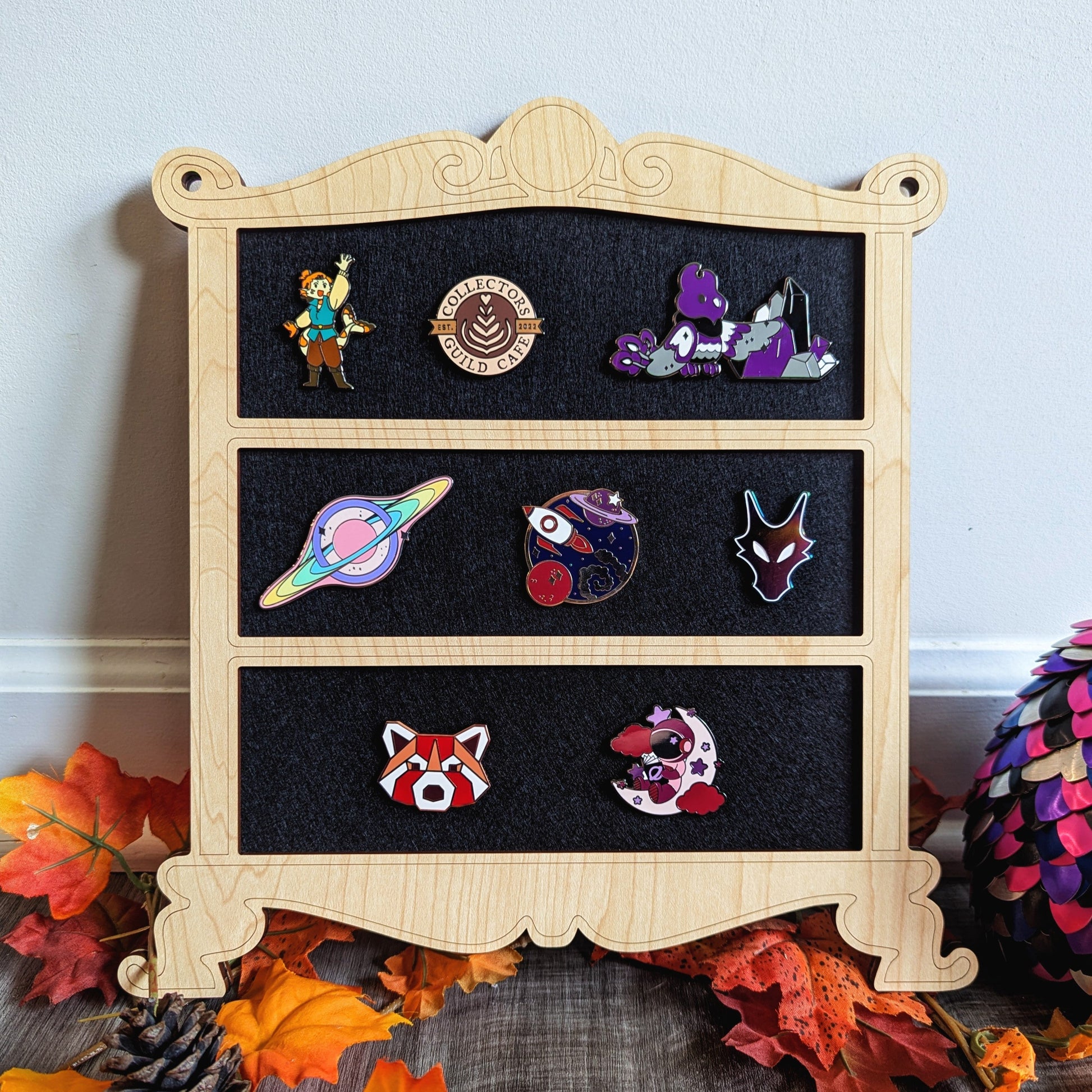 tall bookshelf pin display great for bookish pins of all kinds maas sanderson yarrow hoover