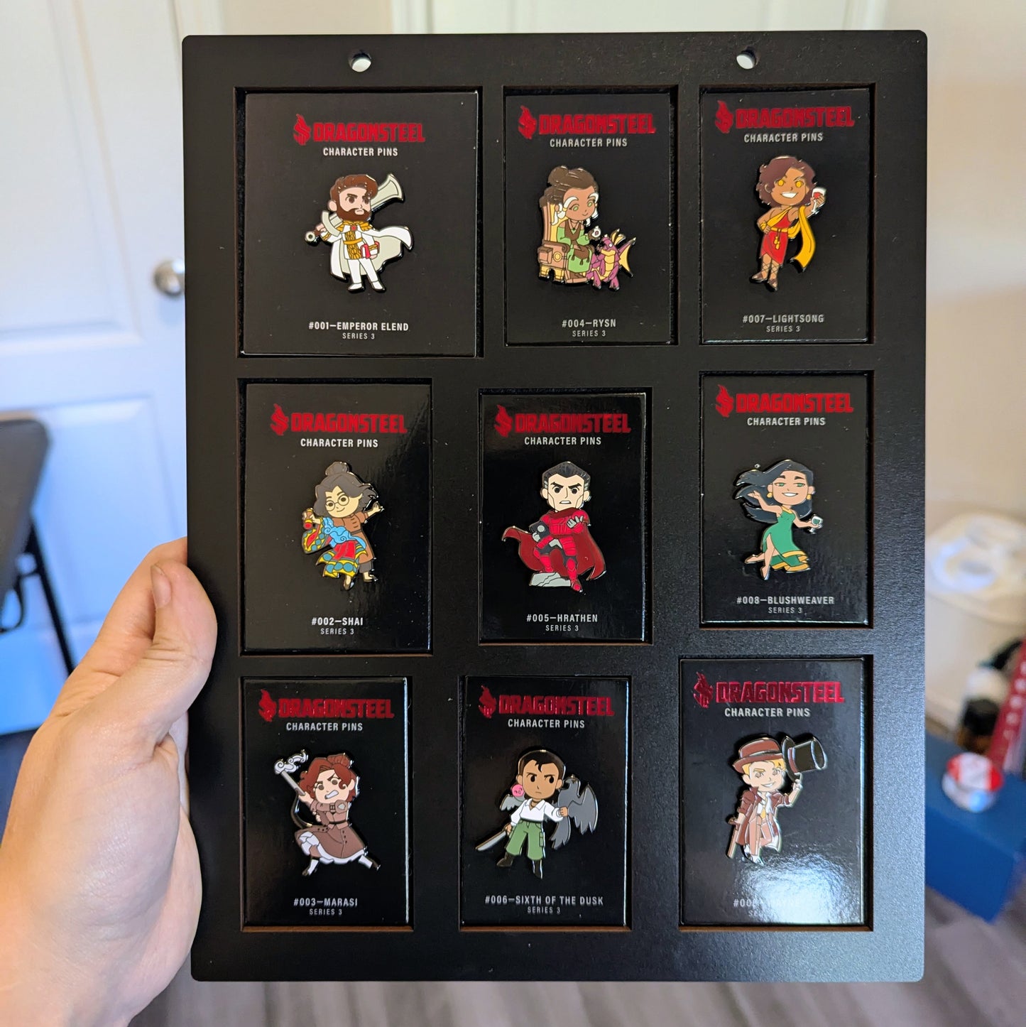 Pin Display - Caddywhompus! - PRE-ORDER