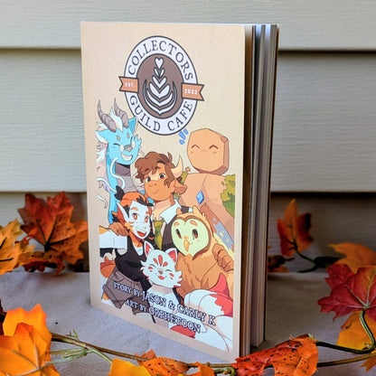 collectors guild cafe comic book by carly k mythic mgmt interior pages