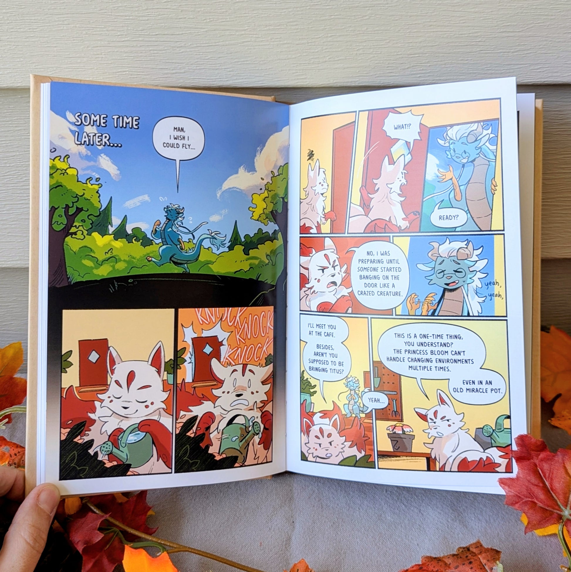 collectors guild cafe comic book by carly k mythic mgmt interior pages