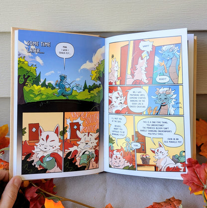 collectors guild cafe comic book by carly k mythic mgmt interior pages