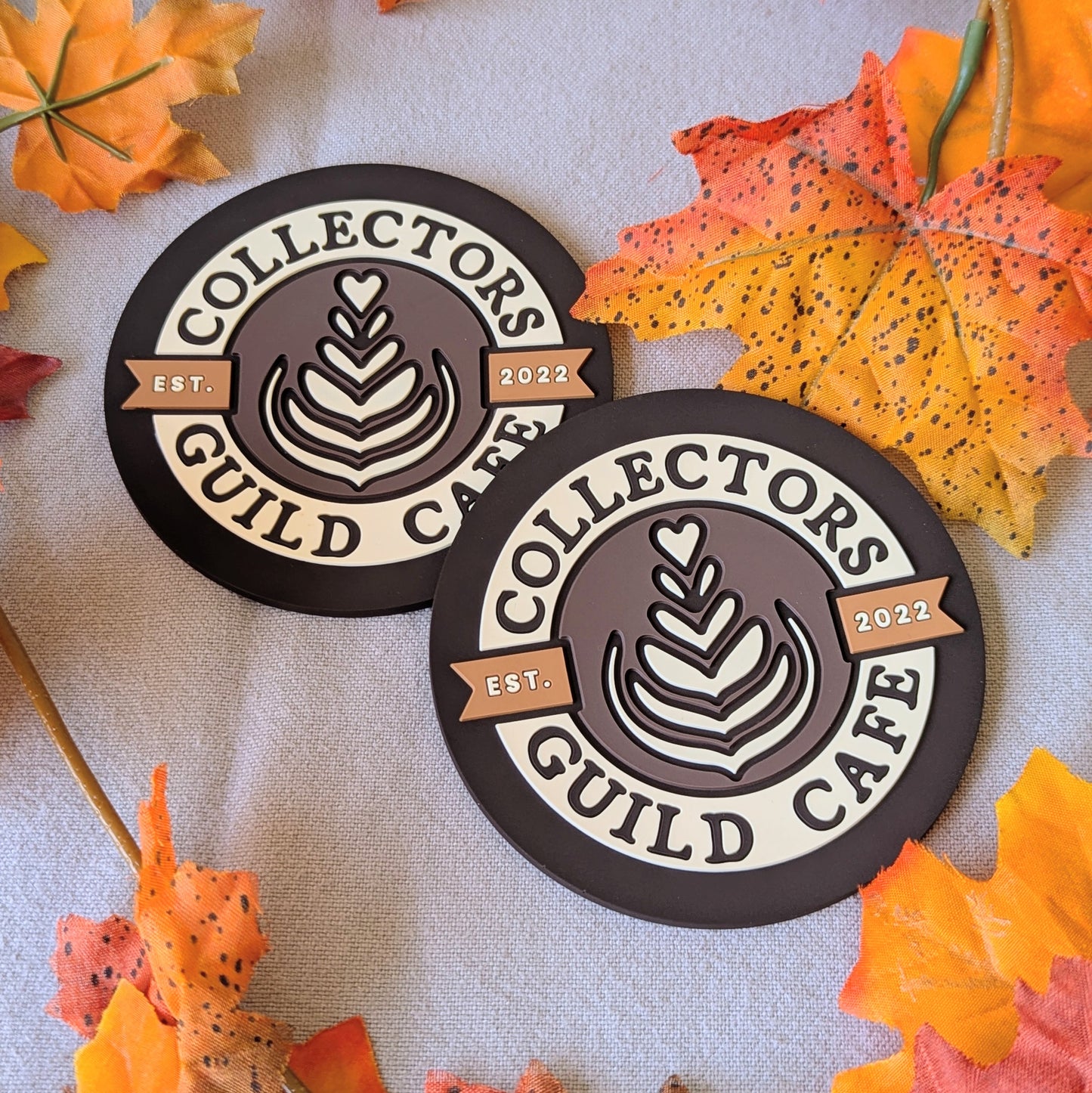 Collectors Guild Cafe PVC Coaster 2-Pack