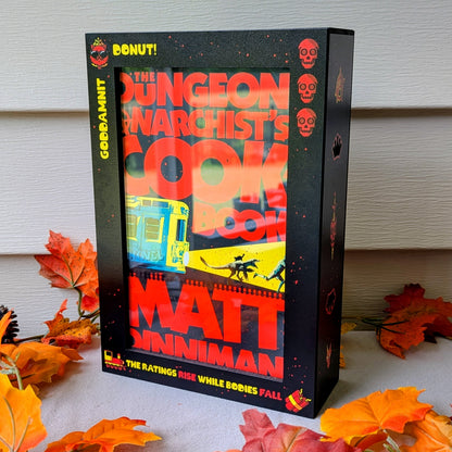 dungeon crawler carl display case for matt dinniman goddamnit ace hardcover kickstarter donut this is an outrage mongo is appalled