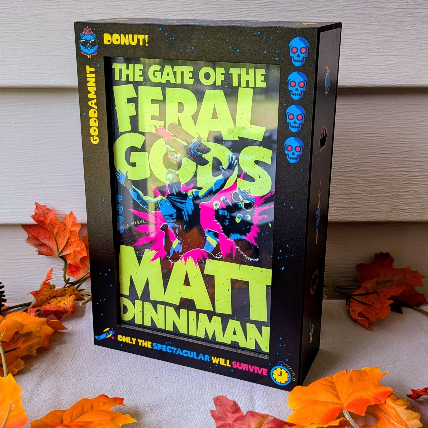 dungeon crawler carl display case for matt dinniman goddamnit ace hardcover kickstarter donut this is an outrage mongo is appalled