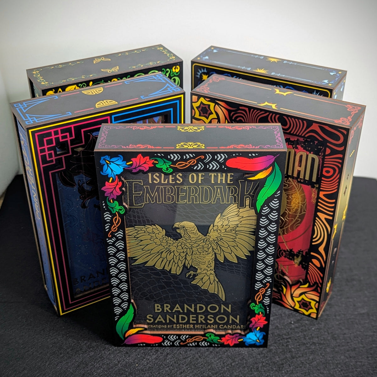 Book Displays - Sanderson Secret Projects – Dragon Woodshop