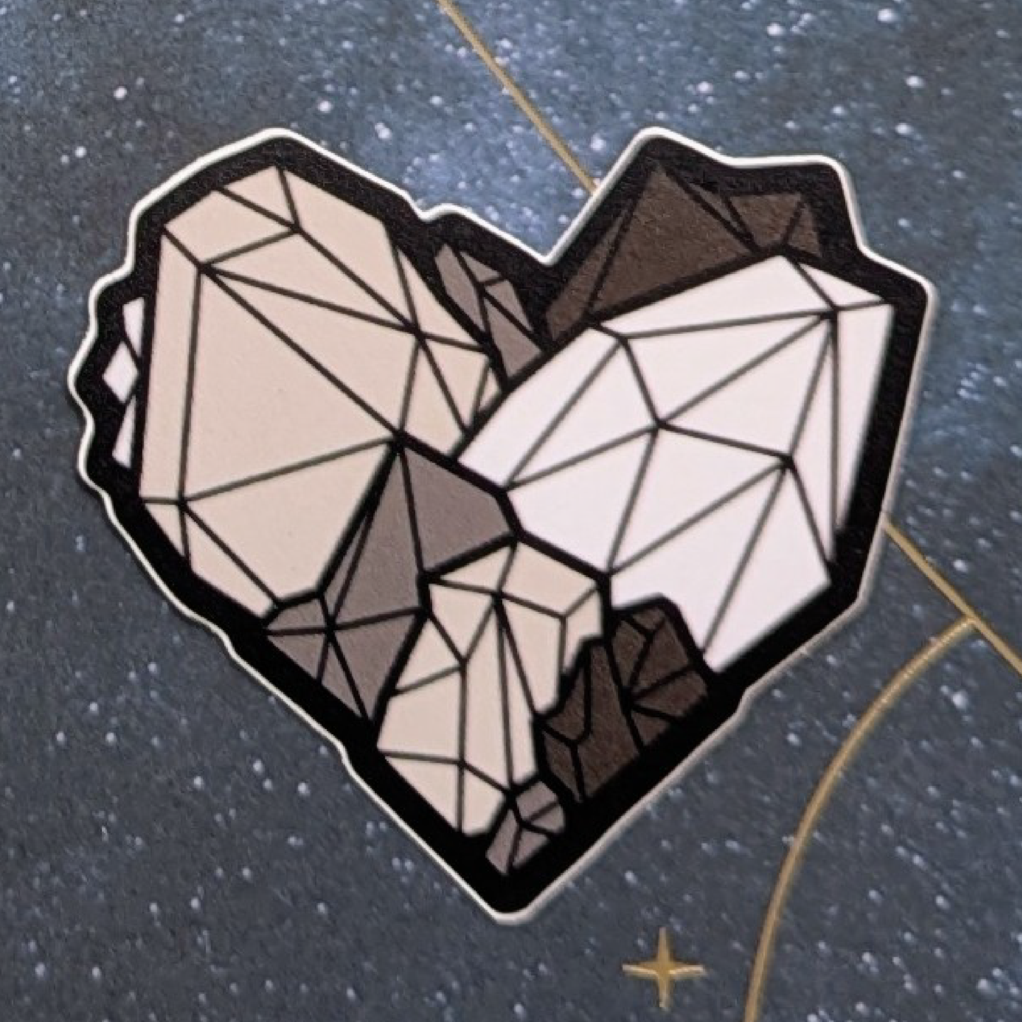 Gemheart Stickers - Singles or 10-pack