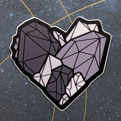 Gemheart Stickers - Singles or 10-pack