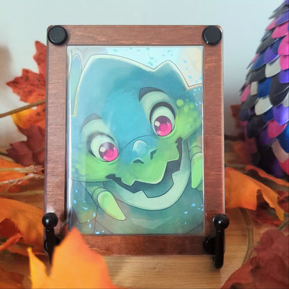 Card Display - 1-Slot with Perfect-Fit Sleeve - Reversible