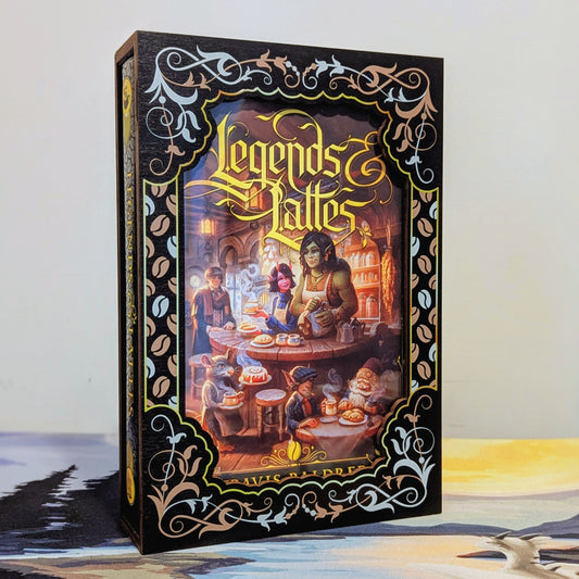 Legends and Lattes Travis Baldree wraithmarked edition special book display case